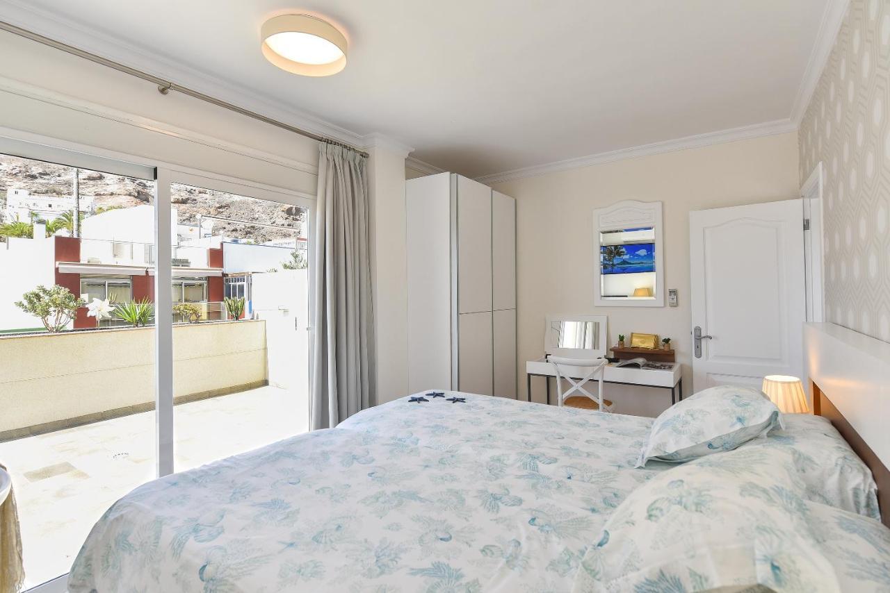 Apartamento Luxury Penthouse Mogan VII Puerto De Mogan Exterior foto
