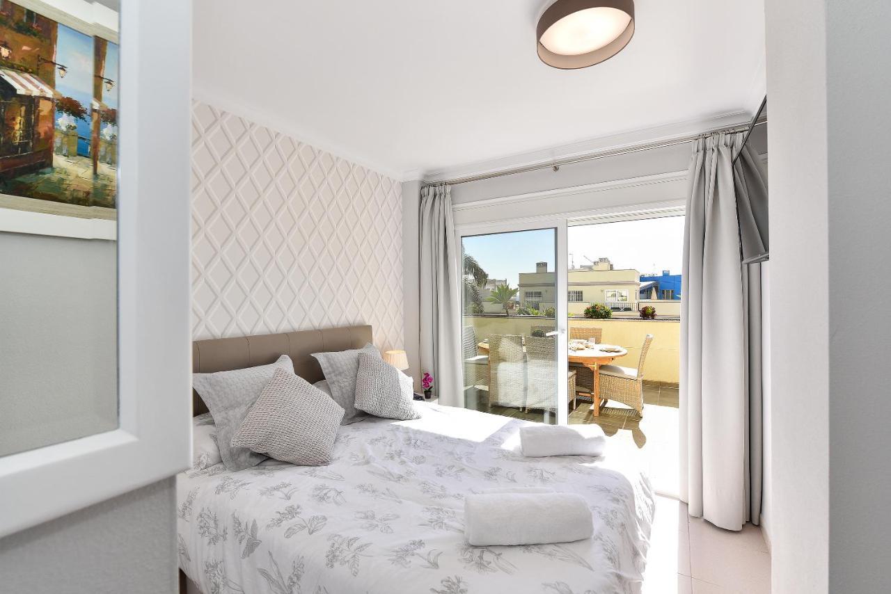 Apartamento Luxury Penthouse Mogan VII Puerto De Mogan Exterior foto